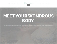 Tablet Screenshot of liberatedbody.com